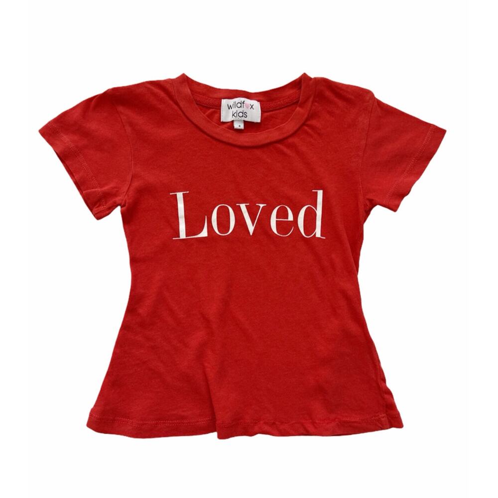 Wildfox Kids Loved Tee Size 2/3